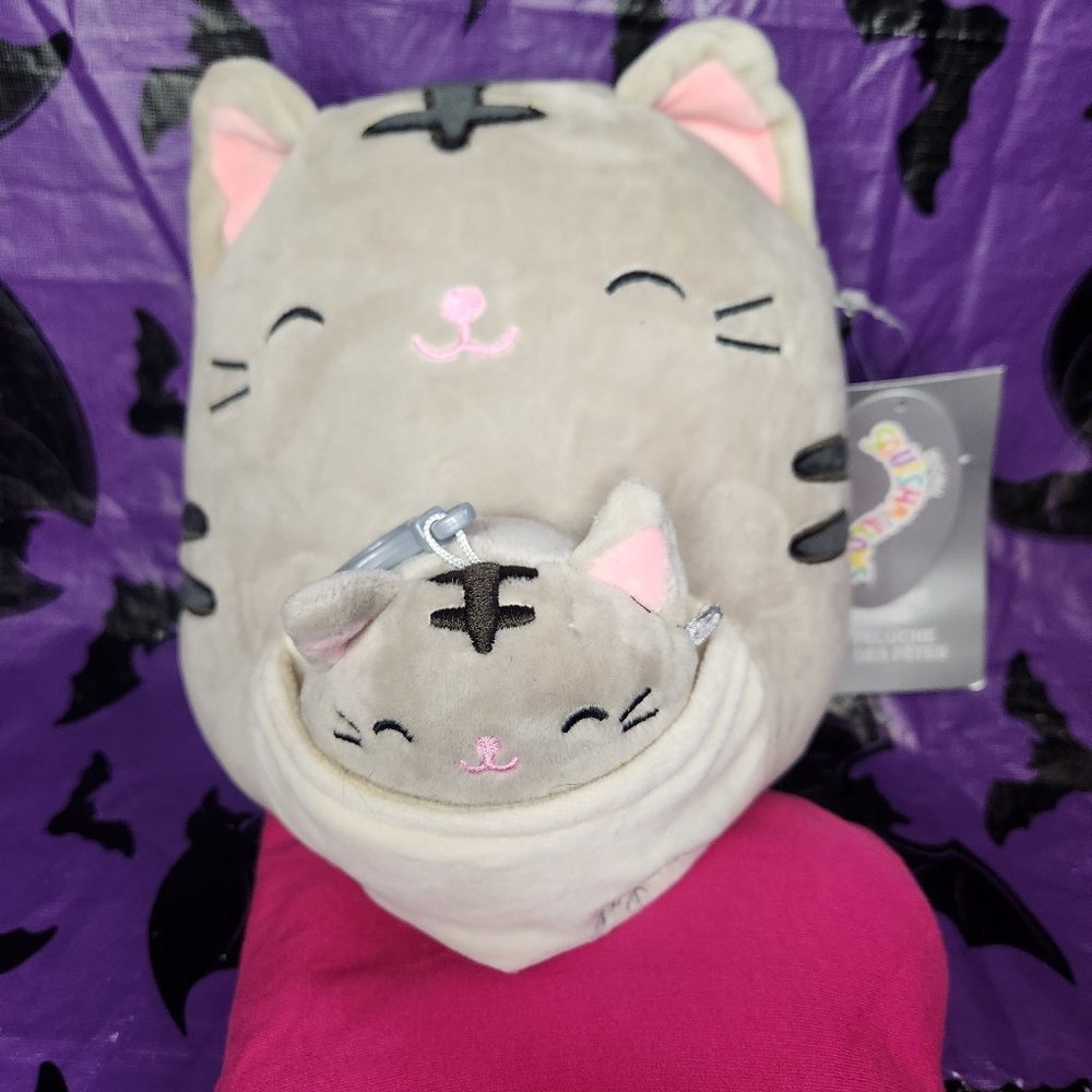 8" mommy and me squishmallow set